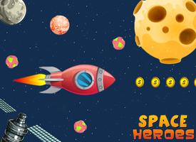 Space Heroes Affiche
