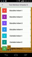Test Merkezi Ortaokul 5.Sınıf capture d'écran 2