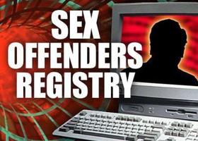 sex offender registry Cartaz