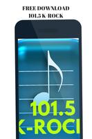 Radio for 101.5 K-Rock Manhattan Kansas station. постер