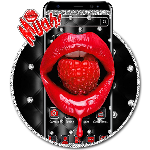 Sweet Sexy Red Lips Theme