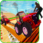 Tractor Parking sim 3d 2018-Tractor driving games icône