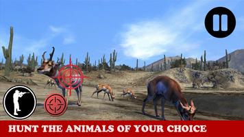 Wild Animal Hunting : Jeep Simulation 3D capture d'écran 3