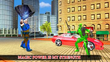 Dead Sword Superhero Pool- Cable Sword Action game Affiche