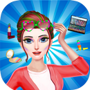 Beauty Salon Candy Makeup: Rainbow Theme APK