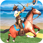 Horseback Mounted Archery Horse Archer Derby quest আইকন