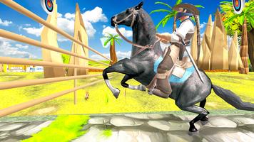 Horseback Mounted Archery Horse Archer Derby quest Ekran Görüntüsü 1