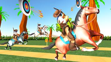 Horseback Mounted Archery Horse Archer Derby quest اسکرین شاٹ 2