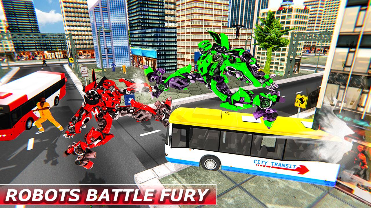 Laser Bus Robot Transform Super Mecha Robots War For - epic fighting game roblox lazer