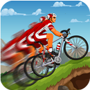 真正的瘋狂自行車賽棘手技能：瘋狂賽車 APK