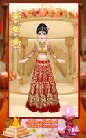 王室の結婚式のファッションサロン：インド風の花嫁 ポスター
