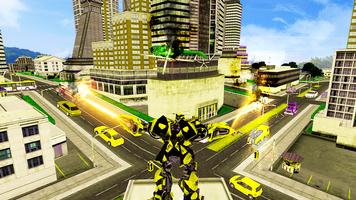 Super Mech Warrior Robot: Muscle Car Transformer imagem de tela 1