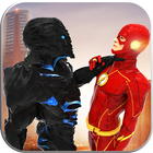 Flash Speedsters- Superhero Wall Run- flash games-icoon