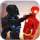 Flash Speedsters- Superhero Wall Run- flash games أيقونة