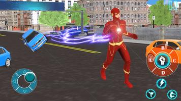 Flash Speedsters- Superhero Wall Run- flash games স্ক্রিনশট 2