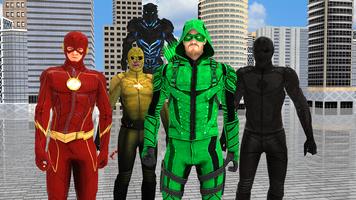 Flash Speedsters- Superhero Wall Run- flash games 截圖 3