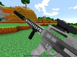 Weapon Minecraft Addon Affiche