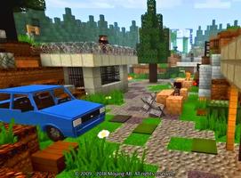 Zombie Apocalypse Minecraft ảnh chụp màn hình 1