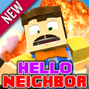 Map Hello Neighbor in Minecraft PE APK