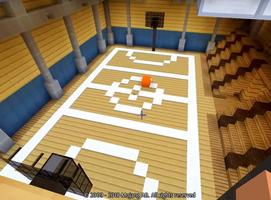 School in Minecraft poster