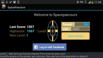 SpaceParcours screenshot 1