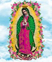 Original Virgen de Guadalupe الملصق