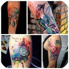 Tatuajes Diseños de Acuarela 아이콘