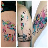 Tatuajes Diseños de Acuarela 스크린샷 3