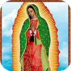 Virgen Guadalupe dibujo color ícone