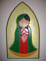 Virgen de Guadalupe Gracia पोस्टर