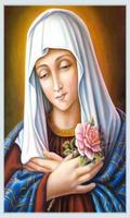 Virgen Maria Reina del Cielo Affiche