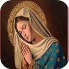 Virgen Maria Rosario simgesi