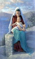 Virgen Maria Ruega por Nosotros Affiche