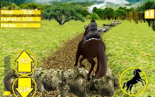 Horse Jungle Jump And Run capture d'écran 3