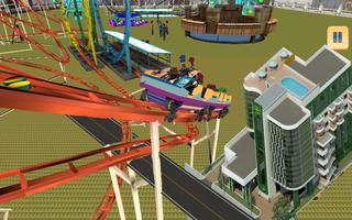 Rush Roller Coaster capture d'écran 2