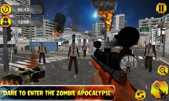 Snajper Zombie Strzelanie Strz screenshot 1