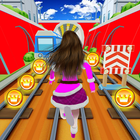 Subway Princess Run : Endless Gold Runner आइकन