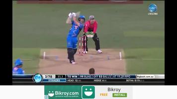 Live Cricket Streaming captura de pantalla 3