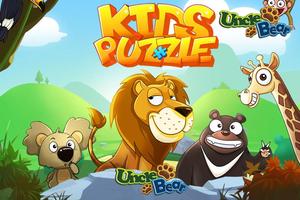 Kids Puzzle: Animal-poster
