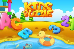 Kids Puzzle: ABC-poster