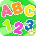 Line Game for Kids: ABC/123 أيقونة