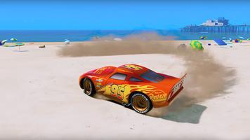 Super Hero Cars Lightning Mcqueen Car Racing Games screenshot 3