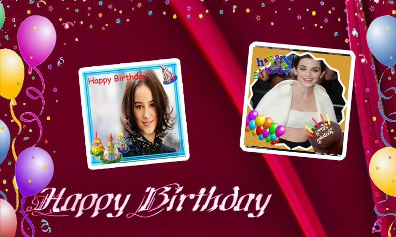 Birthday Frame Collage Maker Nakanak Org