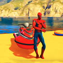 Super Hero Extreme Jet Ski Racing: Paw Racing Game-APK