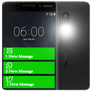 Flashlight alerts on call and sms (No pop ups ads) APK