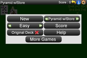 Pyramid Solitaire Screenshot 2