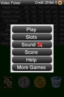 برنامه‌نما Video Poker عکس از صفحه