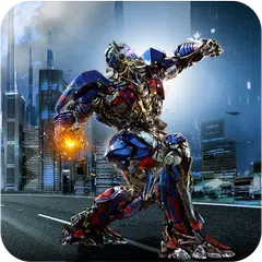 US Transforming Robot Fighting Game APK Herunterladen
