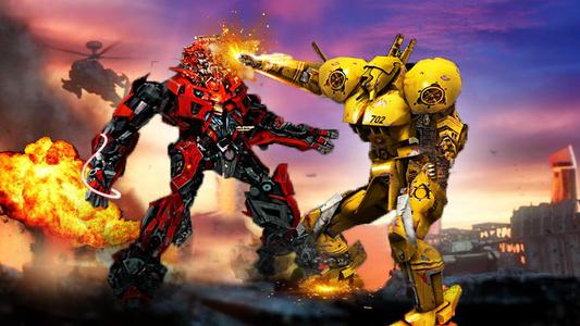 US Transforming Robot Fighting Game স্ক্রিনশট 2