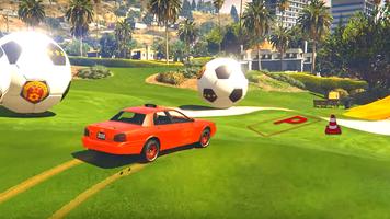 Superhero Taxi Driver: Stunt Racing Games screenshot 1